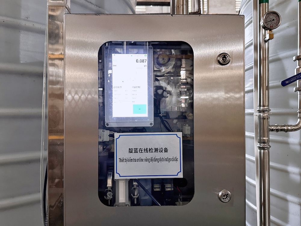 Indigo Concentration Testing Device